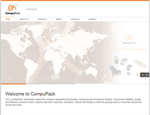 Tablet Screenshot of compupack.com.tw